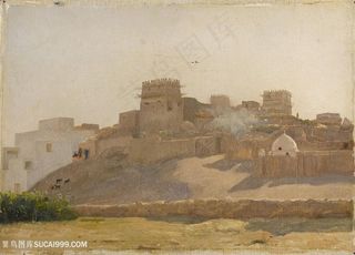 弗雷德里克 · 莱顿唯美欧洲建筑高清装饰画