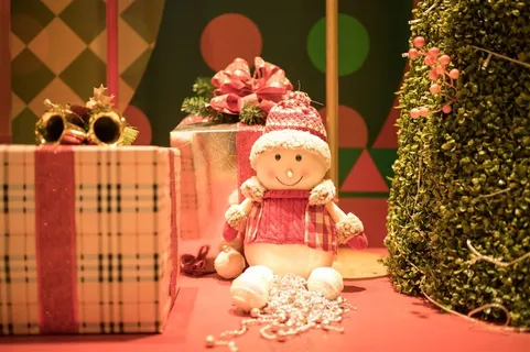 圣诞节可爱的装饰品图