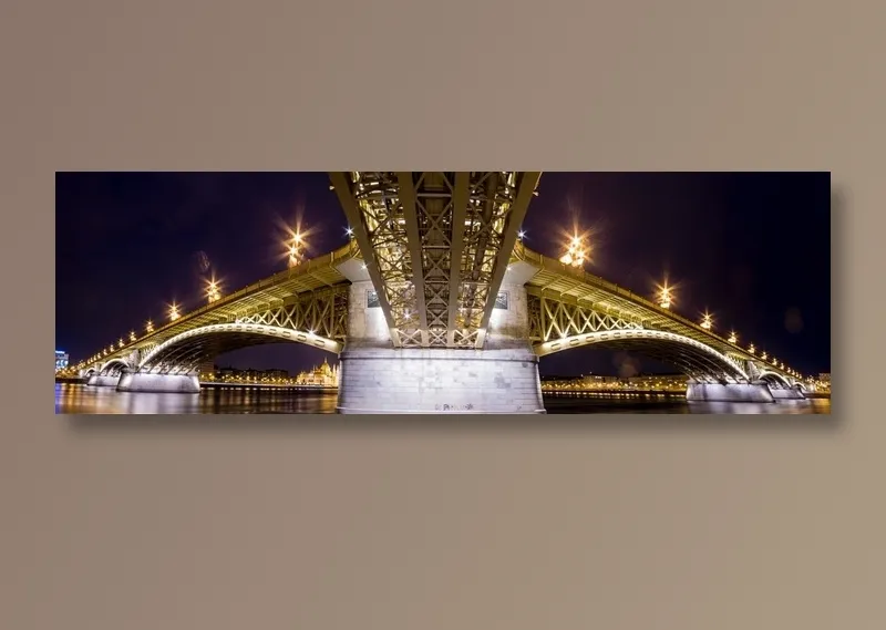 高架大桥美丽夜景高清摄影