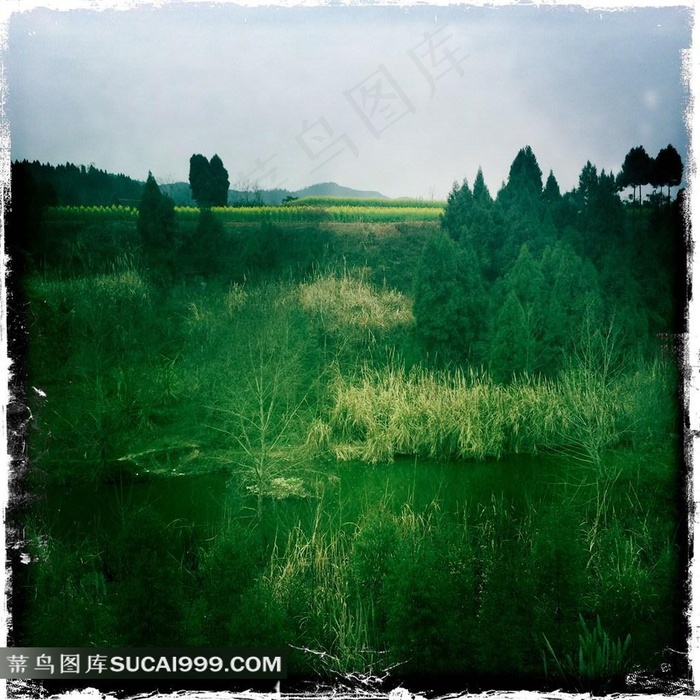 田园山水写意摄影风光