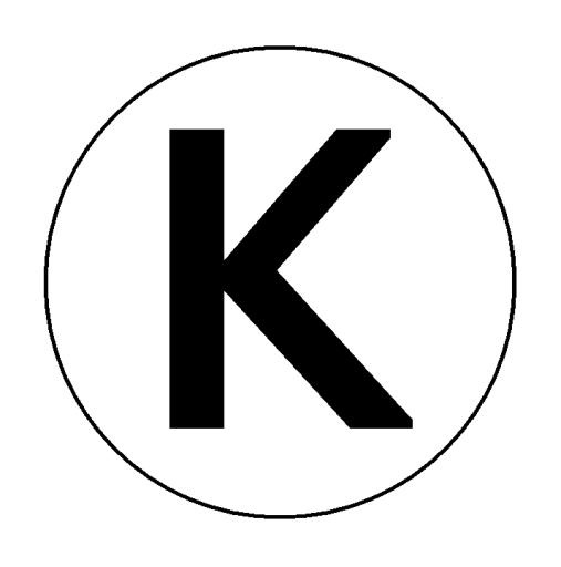 字母K PNG免抠(714x720)