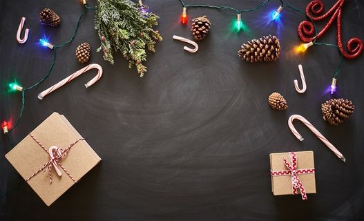 精美真实圣诞节氛围背景高清图片