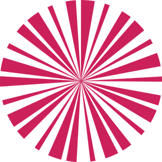 玫红色线圈汇集交错科技kv主视觉