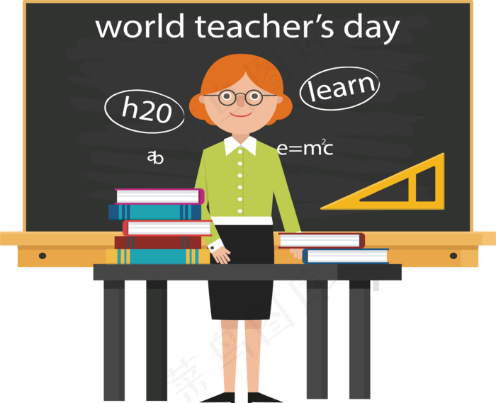 教师节节日快乐 