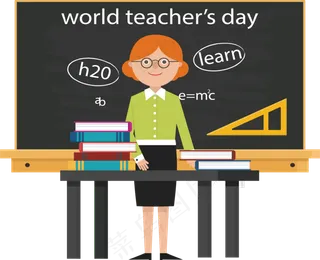 教师节节日快乐 