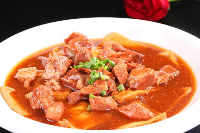 焖肉烩豆腐 (3)