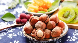 夏威夷果猕猴桃片美食篾片