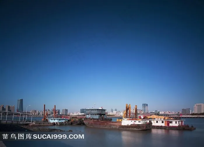 上海浦东卢浦大桥风景图片