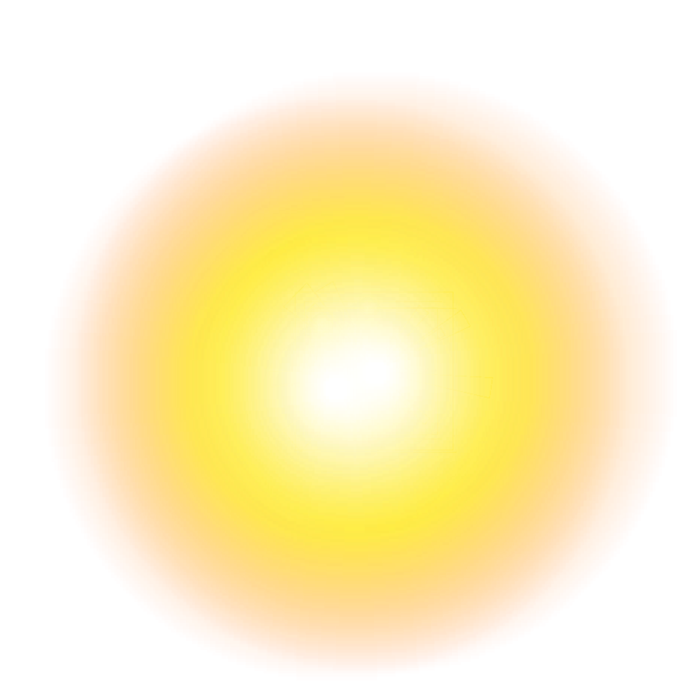 黄色光色光圈素材