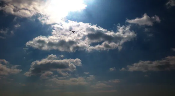 高清蓝天白云风景