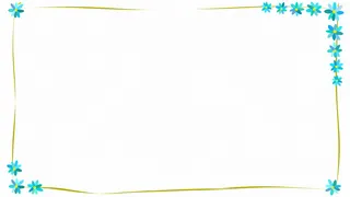 简约唯美浪漫鲜花图框