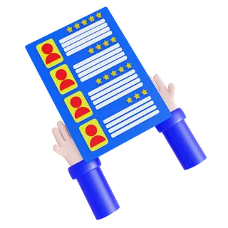 招聘手势3D立体模型免扣元素 