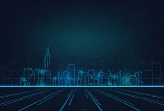 几何抽象粒子线条光线科技感网页banner展板背景AI矢量设计素材