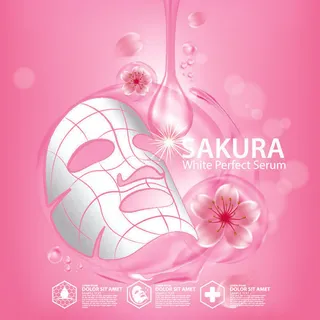 广告粉色面膜介绍素材 广告粉色面膜介绍素材