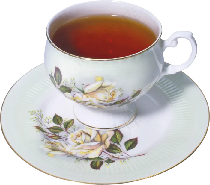 免抠红茶杯