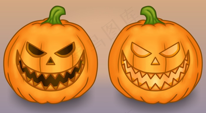 万圣节南瓜灯造型图片