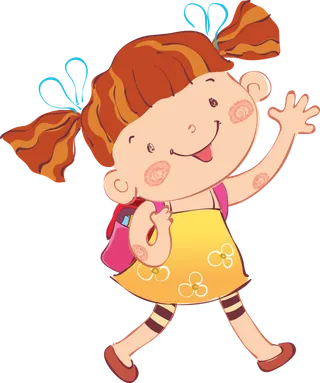 卡通 素材 人物 动画 插图