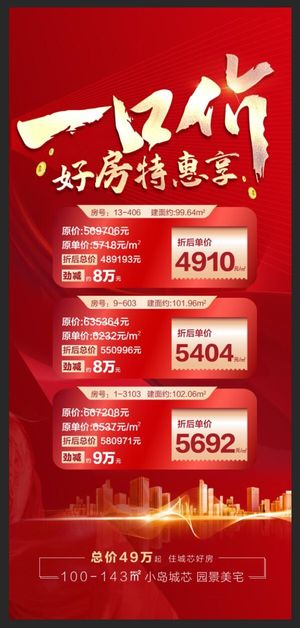 一口价特价房图片