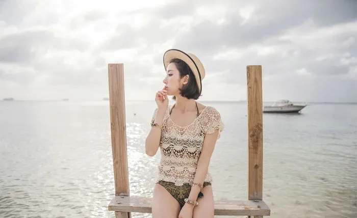 摄影图片人物美女模特照片