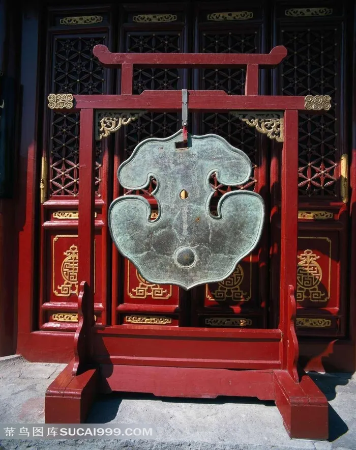 寺庙云板素材图片