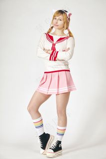 学生装美女*图片