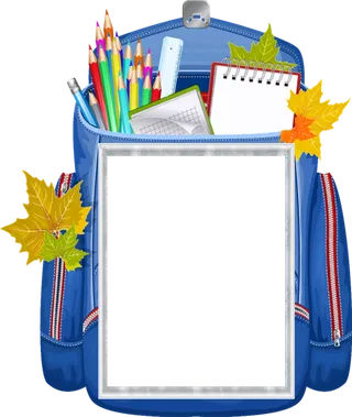 书本透明素材蓝色少儿兴趣班素材