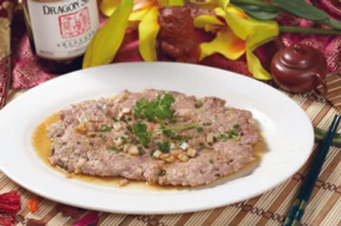 咸鱼蒸肉饼  咸鱼蒸肉饼