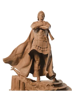 雕塑艺术psd素材