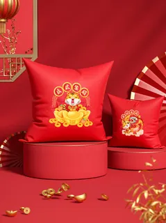 2022年虎年新年春节礼盒场景样机