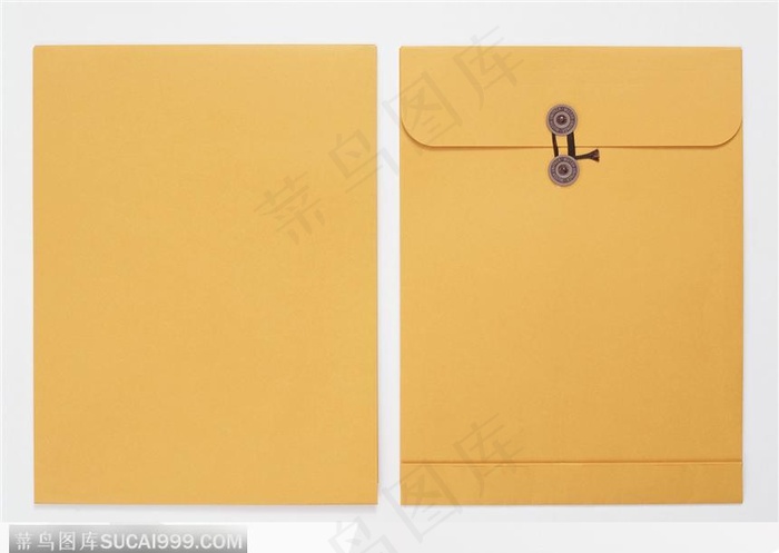 黄色的资料袋