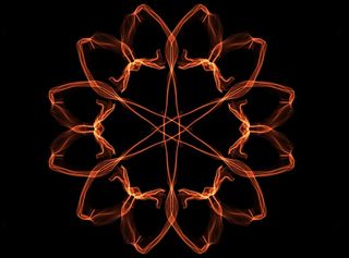 金色科幻灿烂背景素材