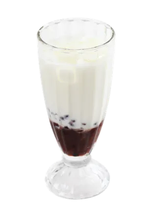 奶茶店水果茶饮品特饮高清图鲜奶红豆冰