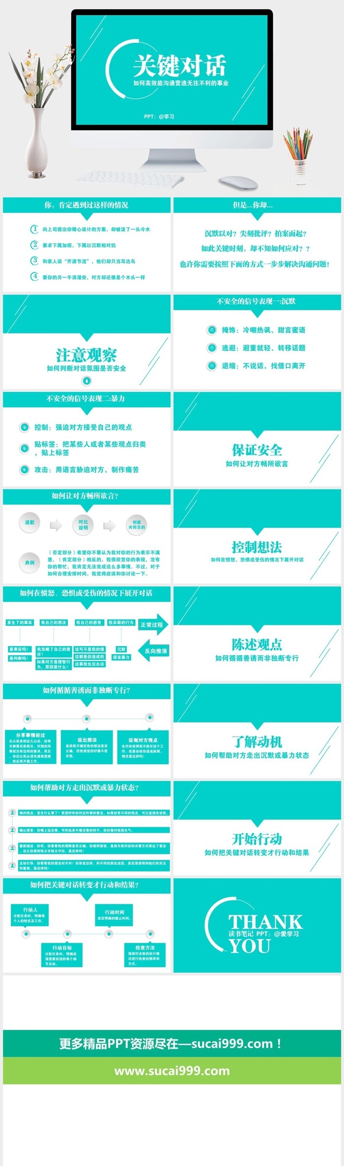 高效能沟《关键对话》PPT读书笔记