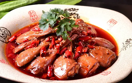 美食卤鸭头 美食卤鸭头
