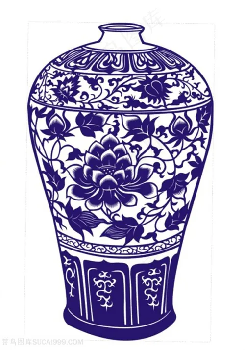 国粹青花瓷中国风图片