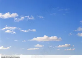 自然风光-一窜美丽的白云