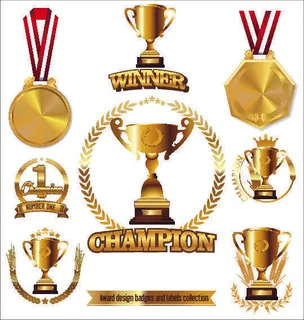 设计勋章标志素材