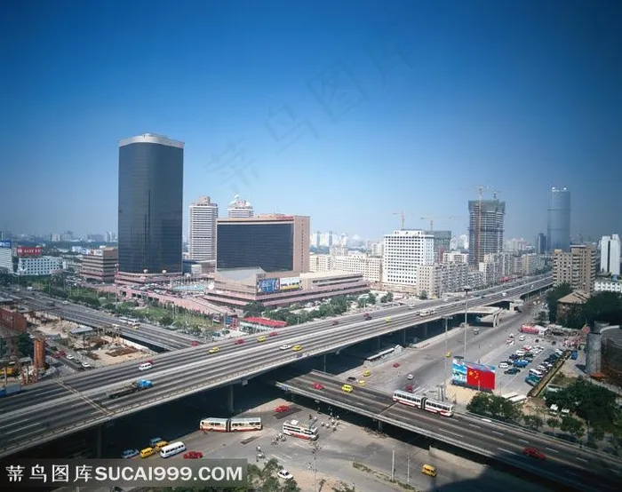楼群房子高楼繁华城市城市建筑