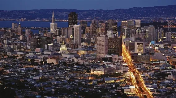 繁华的商业城市