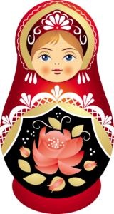 俄罗斯套娃 PNG免抠(160x300)