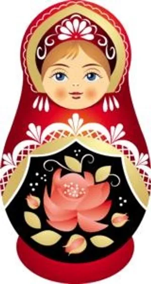 俄罗斯套娃 PNG免抠