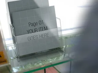 简约画册样机展示效果