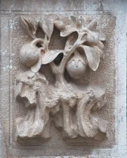 浮雕类石刻北京风光 摄影图片