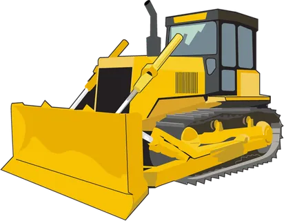 推土机卡通