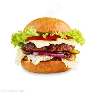 美味的汉堡美食高清图