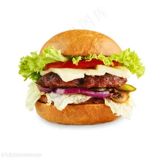美味的汉堡美食高清图