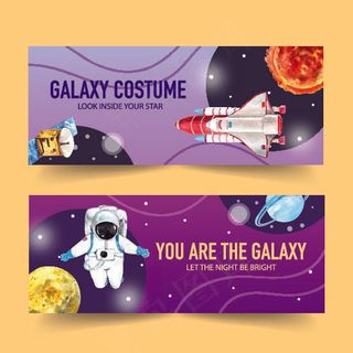 太空宇航员插画