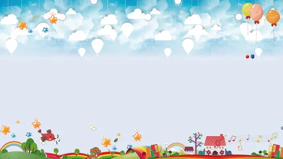 幼儿园背景图