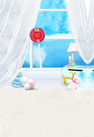 高清背景大图窗子与蓝天