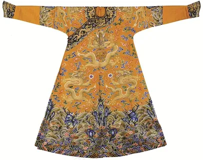 华丽精美的古代帝王服饰龙纹图案图片 华丽精美的古代帝王服饰龙纹图案图片